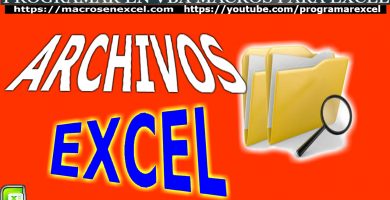 Archivos de Excel