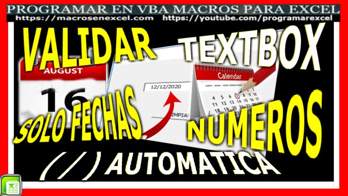 Validar Textbox ingreso fechas, ingreso numeros, barra fechas automaticas