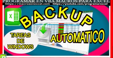 Backup automático - Tareas de Windows